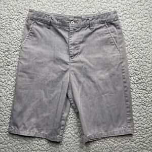 O'Neill Chino Shorts Mens 29 Gray Classic Vintage 10" Inseam